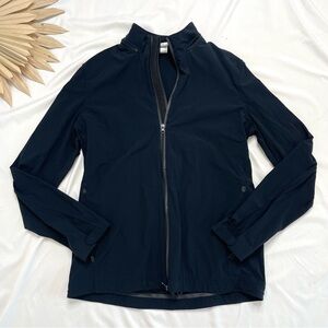 Vimmia Black Full Zip Shell Nylon Track Athletic Running Outdoor Jacket Medium